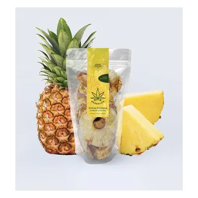 Herbalus Herbalus Organic - ANANAS EXCLUSIVE - sušené kolečka, nesířené a bez přidaného cukru [ 