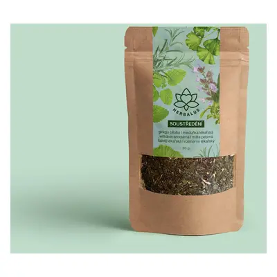 Herbalus Herbalus Organic - SOUSTŘEDĚNÍ - bylinná směs, 50 g