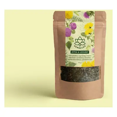 Herbalus Herbalus Organic - JÁTRA A LEDVINY - bylinná směs, 50 g