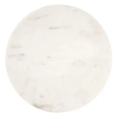 MARBLE Mramorový tác 30 cm - bílá