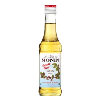 MONIN Sirup lískový oříšek bez cukru 0,25 l