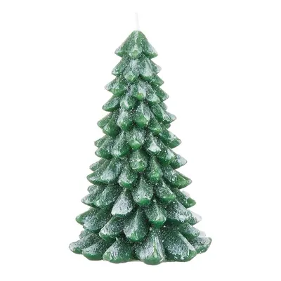 X-MAS Svíčka vánoční stromek 18 cm - zelená