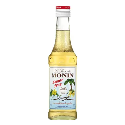 MONIN Sirup vanilka bez cukru 0,25 l