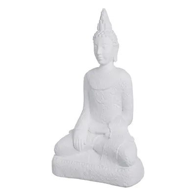 Soška BUDDHA, bílá 58 cm