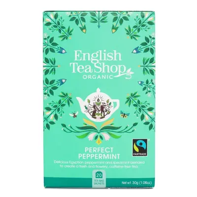 ENGLISH TEA SHOP Bylinkový čaj "Perfektní máta" 20 ks