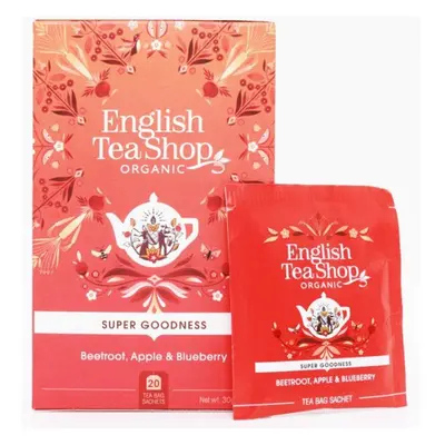 ENGLISH TEA SHOP Čaj Červená řepa, jablko a borůvky 20 ks