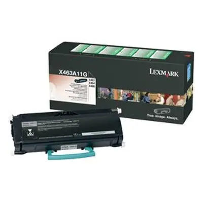 Toner Lexmark X463A21G (Černý) - Originál