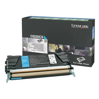 Toner Lexmark C5220CS (Azurový) (Return) - Originál