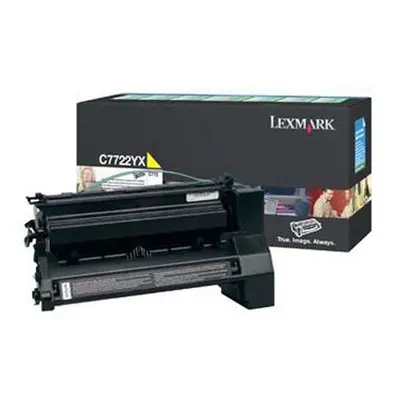 Toner Lexmark C7722YX (Žlutý) - Originál