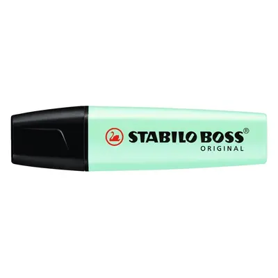 Zvýrazňovač Stabilo Boss Original Pastel, 2-5 mm, klínový hrot, mátový