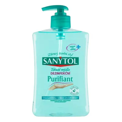 Mýdlo tekuté Sanytol Purifiant, dezinfekční, pumpičkou, 500 ml, Šalvěj a lípa