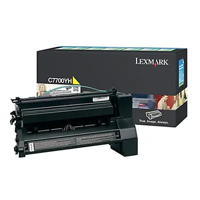 Toner Lexmark C7700YH (Žlutý) (return) - Originál