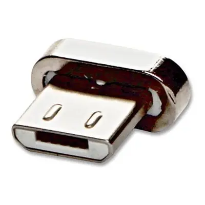 Neutralle USB koncovka microUSB samec - magnetické připojení redukce k magnetickému kabelu