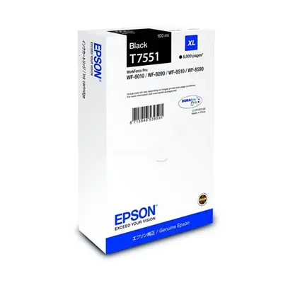 Zásobník Epson T7551 (Černý) (XL) - Originál