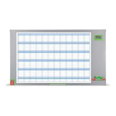 Tabule magnetická Nobo Performance Plus, 1178 x 725 mm, plánovací, roční