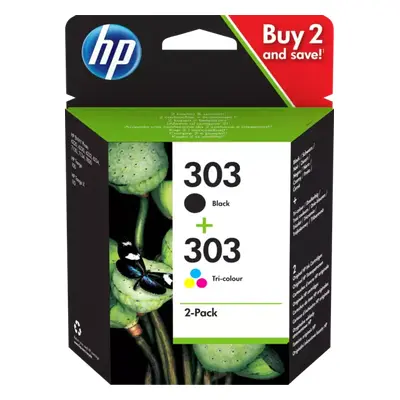 Cartridge - Multi Pack HP č.303 - 3YM92A (Černá a barevná) - Originál