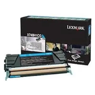 Toner Lexmark X748H1CG (Azurový) (High Capacity) (Return) - Originál