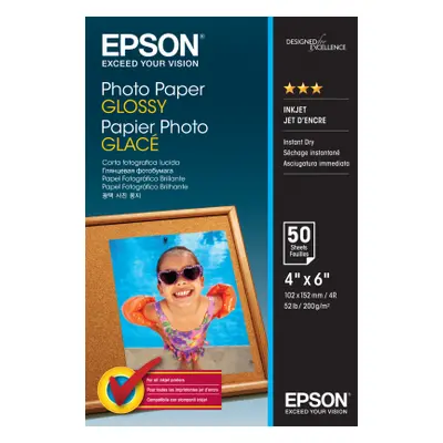 Epson S042547 'Premium Glossy Photo Paper'(10x15cm, 50 listů, 200 g/m2)