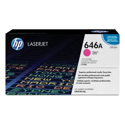 Toner HP č.646A - CF033A (Purpurový) - Originál