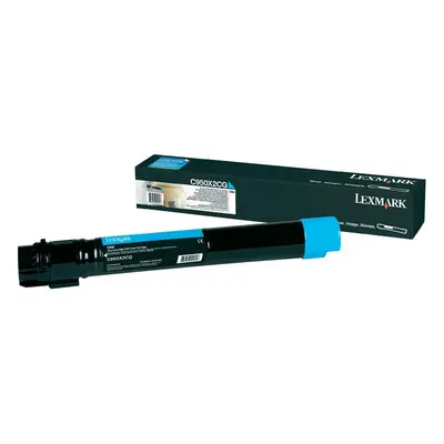 Toner Lexmark C950X2CG (Azurový) - Originál