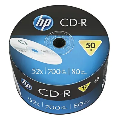 HP CD-R CRE00070-3, 69300 700MB CD-R 52x bulk 50-pack