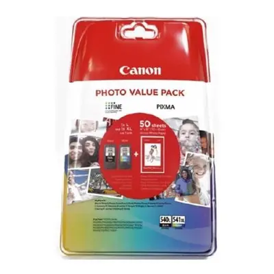 Photo Pack Canon PG-540L+CL-541XL+Ph (Černý a barevný) 5224B007 - Originál