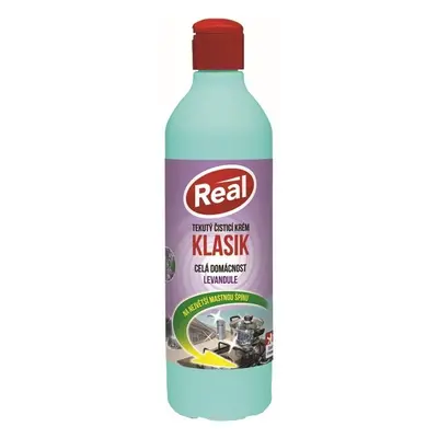 Prostředek čisticí Real Klasik, univerzální, krém, 600 g, levandule