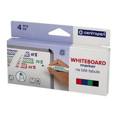 Centropen sada whiteboard marker 8559 2.5mm alkoholová báze color