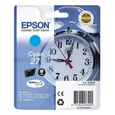 Zásobník Epson č.27 - T2702 (Azurový) - Originál