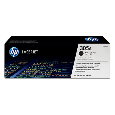 Toner HP č.305A - CE410A (Černý - black) - Originál