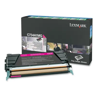 Toner Lexmark C734A1MG (Purpurový) (return) - Originál