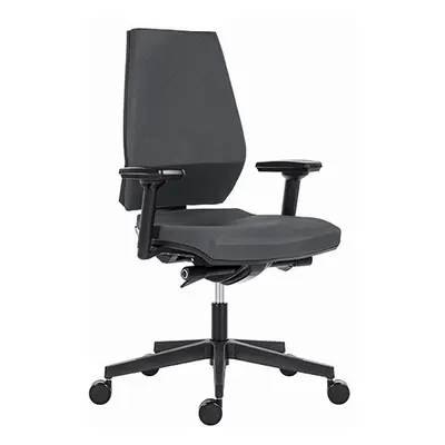 Powerton Kancelářské ergonomické křeslo Sima, Šedé