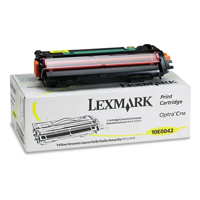 Toner Lexmark 10E0042 (Žlutý) - Originál