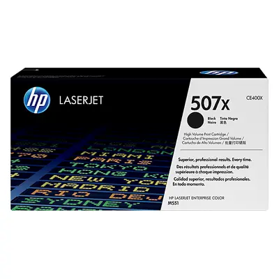 Toner HP č.507X - CE400X (Černý - black) - Originál