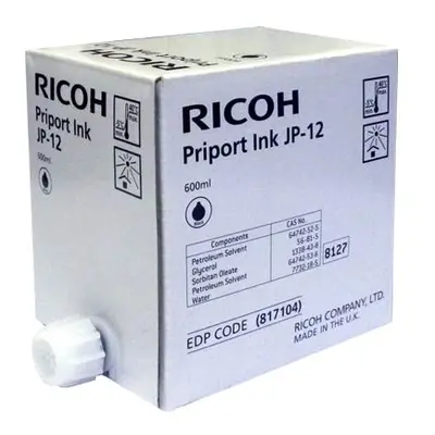 Cartridge Ricoh JP-12 (Černá) (817104) - Originál