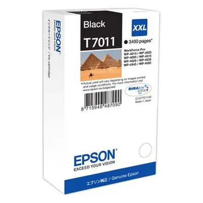 Zásobník Epson T7011 (Černý) (XXL) - Originál