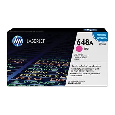 Toner HP č.648A - CE263A (Purpurový) - Originál