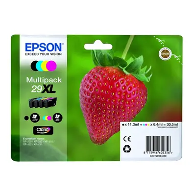 Zásobníky - Multi Pack Epson č.29XL - T2996 (Černé, azurové, purpurové, žluté) - Originál