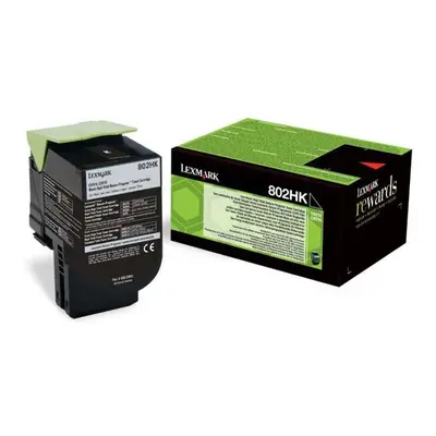 Toner Lexmark 80C2HK0 (Černý) (High Capacity) (Return) - Originál