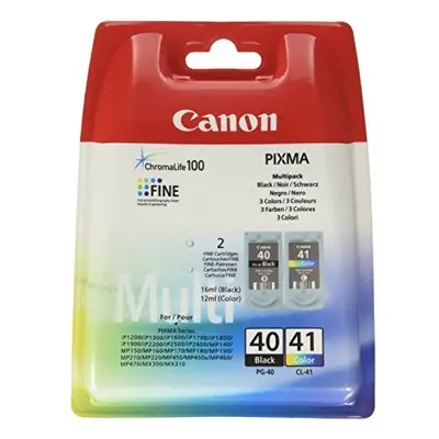 Cartridge - Multi Pack Canon č.40+41 - PG-40+CL-41 (Černá a barevná) - Originál