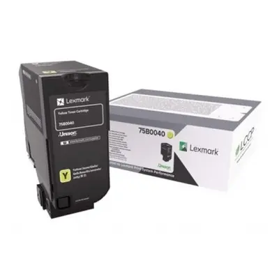 Toner Lexmark 75B0040 (Žlutý) - Originál