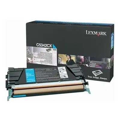 Toner Lexmark C5342CX (Azurový) - Originál