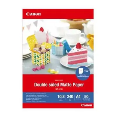 Canon MP-101D 'DOUBLE MATTE PHOTO PAPER'(A4, 50 listů, 240 g/m2)