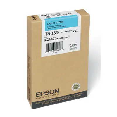 Zásobník Epson T6035 (Světle azurový) (původně T5635) - Originál