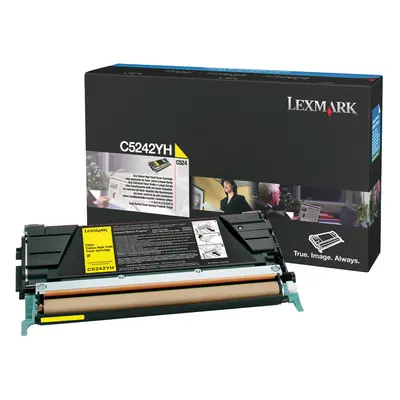 Toner Lexmark C5242YH (Žlutý) - Originál