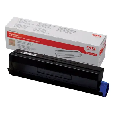 Toner OKI 43979202 (Černý) - Originál