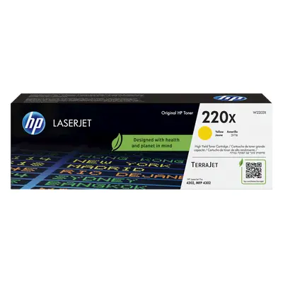 Toner HP č.220X - W2202X (Žlutý) - Originál