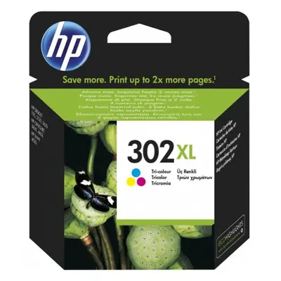 Cartridge HP č.302XL - F6U67A (Barevná) - Originál