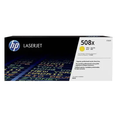 Toner HP č.508X - CF362X (Žlutý) - Originál