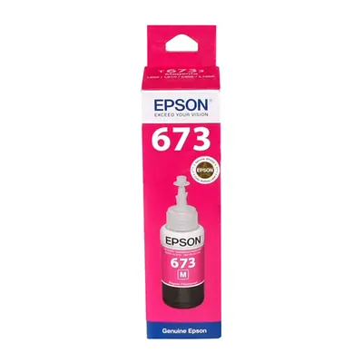 Lahev s inkoustem Epson č.673 - T6733 (Purpurová) - Originál